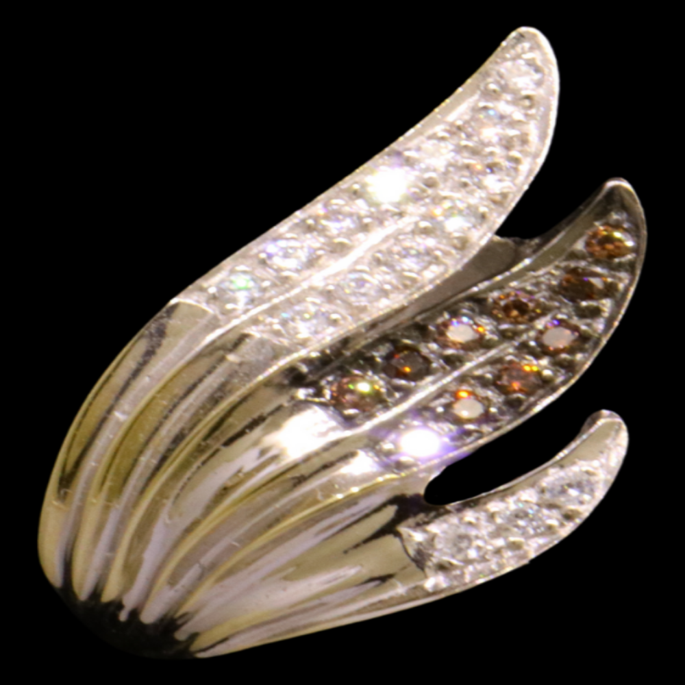 18K White Gold Ring